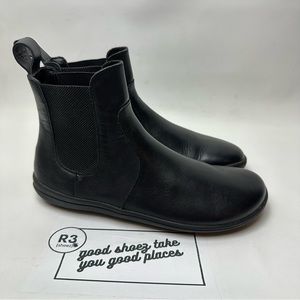 Vivobarefoot Geo Chelsea Pull On Ankle Leather Boots Womens Sz 7 EU37
